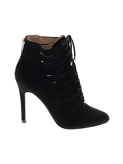Pre-owned Bcbgeneration Ankle Boots In Black