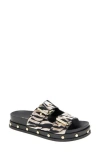 Bcbgeneration Bamba Slide Sandal In Black