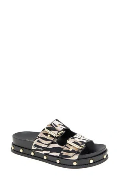 Bcbgeneration Bamba Slide Sandal In Black