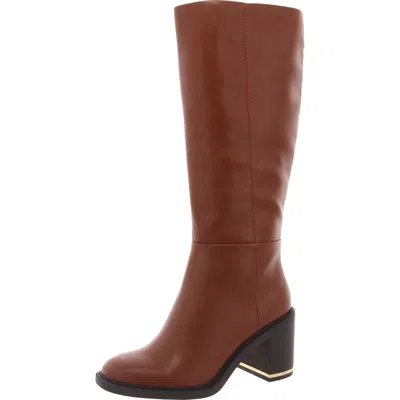 Bcbgeneration Banta Womens Faux Leather Round Toe Knee-high Boots