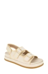 Bcbgeneration Beena Platform Sandal In Bianca