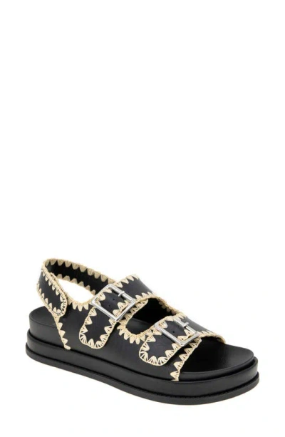 Bcbgeneration Beena Platform Sandal In Black