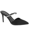 Bcbgeneration Berla Womens Jeweled Manmade Slide In Black