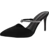 Bcbgeneration Berla Womens Jeweled Manmade Slide In Black