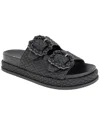 Bcbgeneration Bexxi Raffia Sandal In Black
