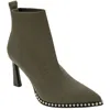 Bcbgeneration Beya Womens Beaded Pointed Toe Booties In Multi