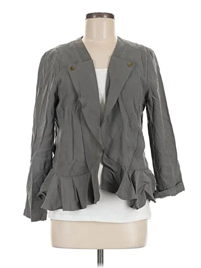 Pre-owned Bcbgeneration Blazer Jacket In Gray