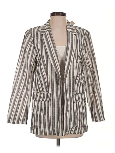 Pre-owned Bcbgeneration Blazer Jacket In Ivory