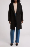 Bcbgeneration Boucle Longline Coat In Black