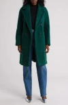 Bcbgeneration Boucle Longline Coat In Emerald