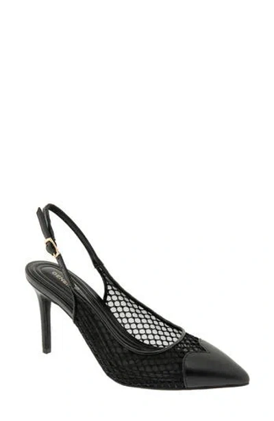 Bcbgeneration Bridget Pointed Toe Slingback Pump In Black