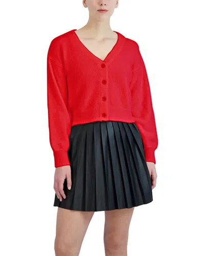 Bcbgeneration Button-down Sweater In Red