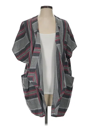 Pre-owned Bcbgeneration Cardigan Sweater In Gray