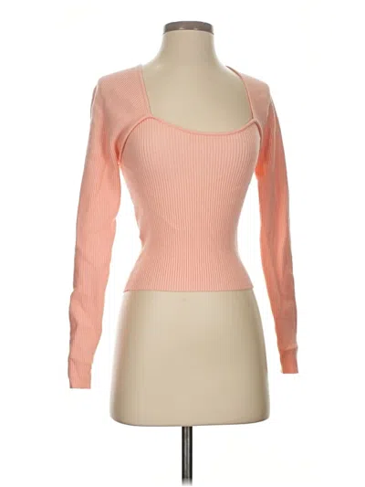 Pre-owned Bcbgeneration Cardigan Sweater In Pink