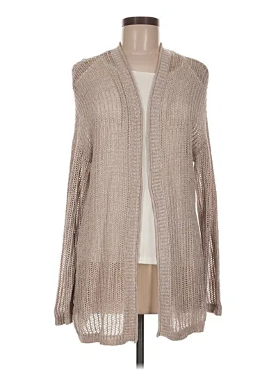 Pre-owned Bcbgeneration Cardigan Sweater In Tan