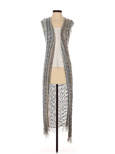 Pre-owned Bcbgeneration Cardigan Sweater In White