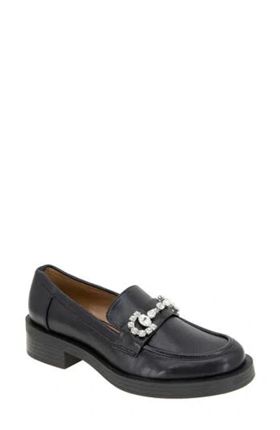 Bcbgeneration Carli Crystal Bit Loafer In Black