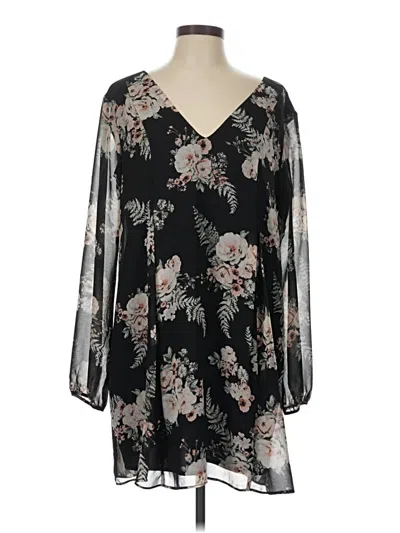 Pre-owned Bcbgeneration Casual Dress In Black