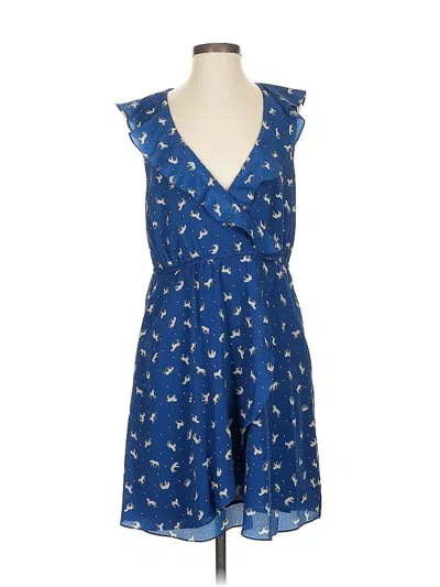 Pre-owned Bcbgeneration Casual Dress In Blue