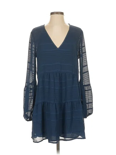 Pre-owned Bcbgeneration Casual Dress In Blue