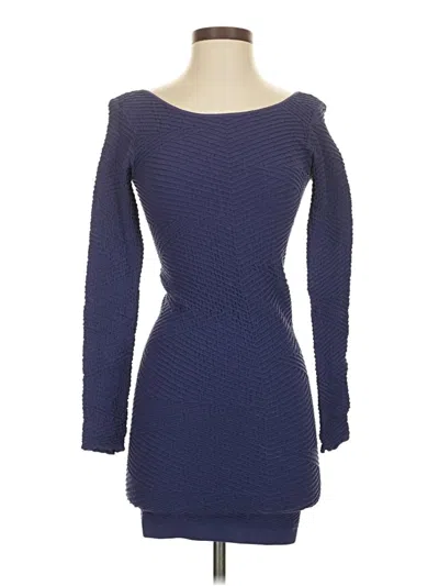 Pre-owned Bcbgeneration Casual Dress In Blue
