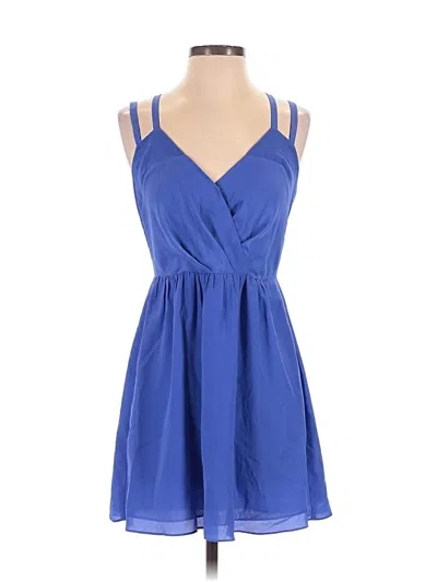 Pre-owned Bcbgeneration Casual Dress In Blue