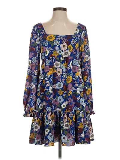 Pre-owned Bcbgeneration Casual Dress In Blue