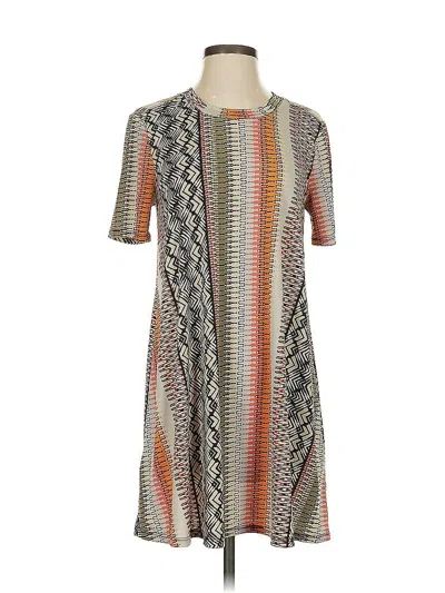 Pre-owned Bcbgeneration Casual Dress In Brown