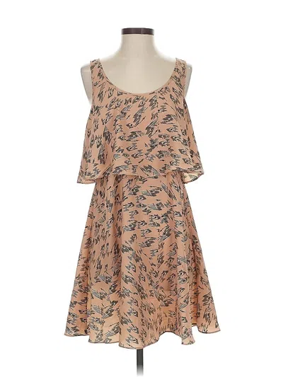 Pre-owned Bcbgeneration Casual Dress In Brown