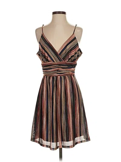 Pre-owned Bcbgeneration Casual Dress In Brown