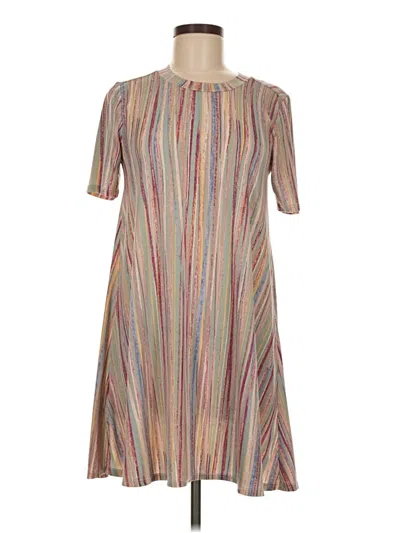 Pre-owned Bcbgeneration Casual Dress In Brown