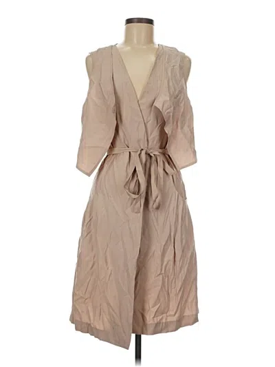 Pre-owned Bcbgeneration Casual Dress In Brown