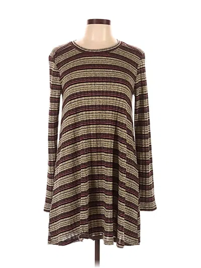 Pre-owned Bcbgeneration Casual Dress In Brown