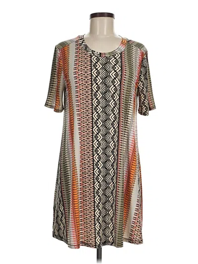 Pre-owned Bcbgeneration Casual Dress In Brown
