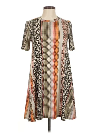 Pre-owned Bcbgeneration Casual Dress In Brown
