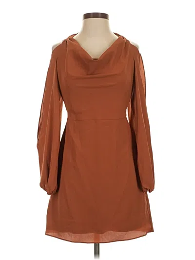 Pre-owned Bcbgeneration Casual Dress In Brown