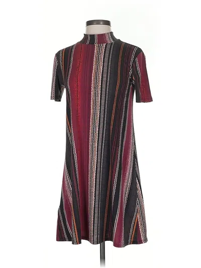 Pre-owned Bcbgeneration Casual Dress In Burgundy