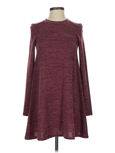 Pre-owned Bcbgeneration Casual Dress In Burgundy
