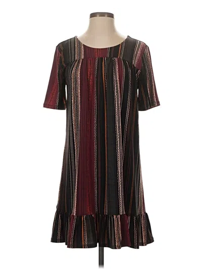 Pre-owned Bcbgeneration Casual Dress In Burgundy