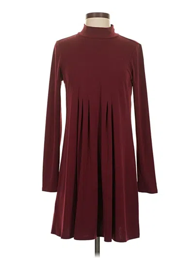 Pre-owned Bcbgeneration Casual Dress In Burgundy