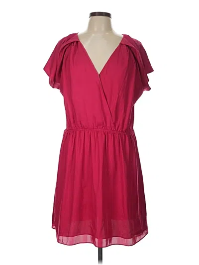 Pre-owned Bcbgeneration Casual Dress In Burgundy