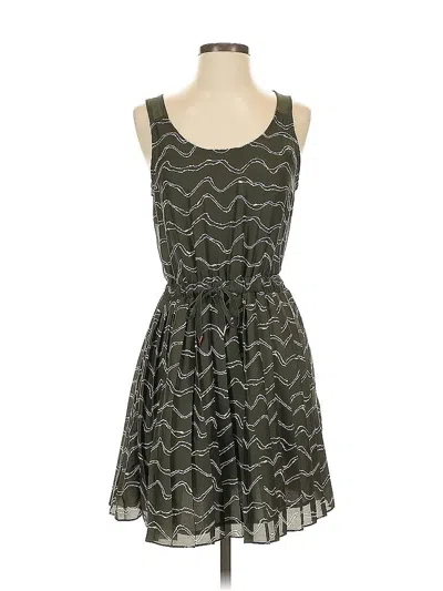 Pre-owned Bcbgeneration Casual Dress In Green