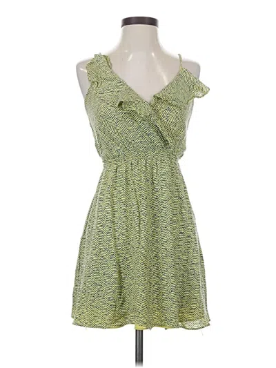 Pre-owned Bcbgeneration Casual Dress In Green