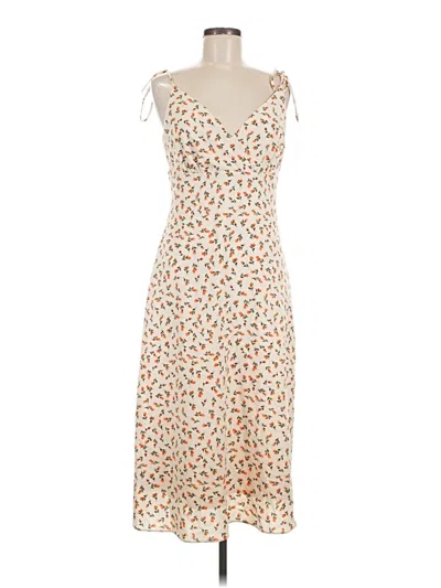 Pre-owned Bcbgeneration Casual Dress In Ivory