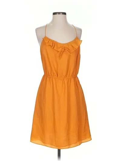 Pre-owned Bcbgeneration Casual Dress In Orange