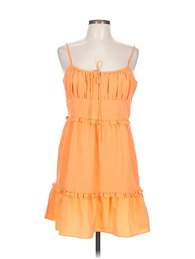 Pre-owned Bcbgeneration Casual Dress In Orange
