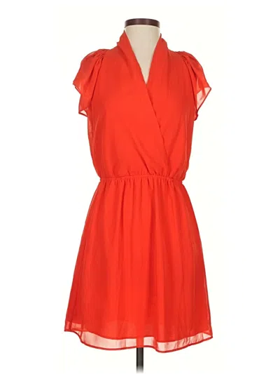 Pre-owned Bcbgeneration Casual Dress In Orange
