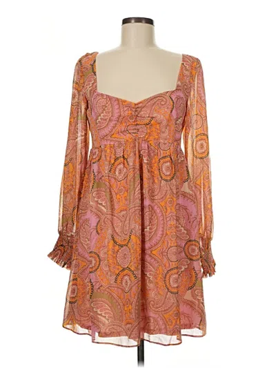 Pre-owned Bcbgeneration Casual Dress In Orange