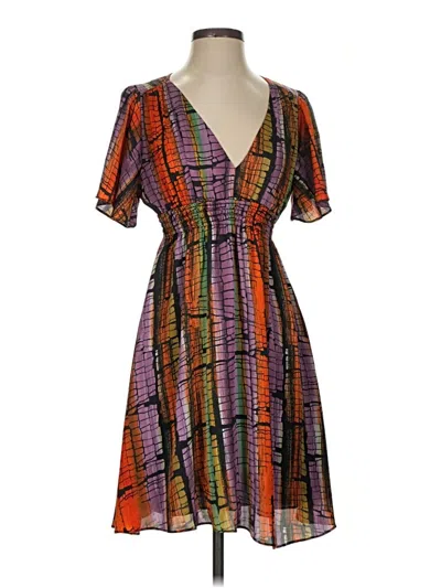 Pre-owned Bcbgeneration Casual Dress In Orange
