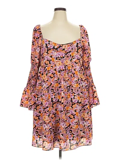 Pre-owned Bcbgeneration Casual Dress In Orange
